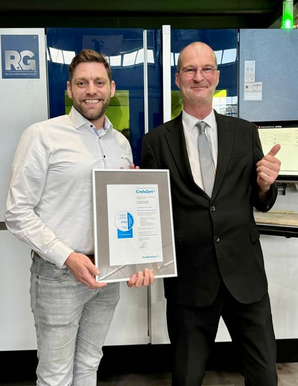 CNC Blechbearbeitung Hannover und Wasserstrahlschneiden mit CNC Blechverarbeitung Celle sowie Laserschneiden Braunschweig - Alles von R+G Metallbau GmbH, Wietze.